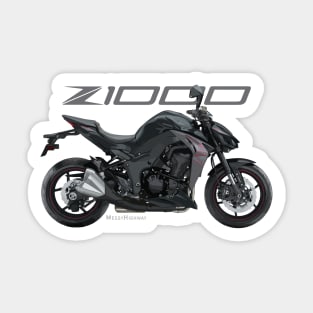 Kawasaki Z1000 19 black, sl Sticker